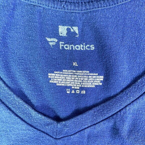 Fantastic MLB Houston Astros Blue T-Shirt Womens World Champions 2017 Size XL - Picture 4 of 9